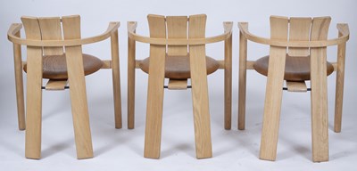 Lot 876 - David Colwell (b.1944) Three armchairs...
