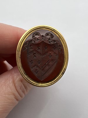 Lot 19 - A collection of antique and later hardstone...