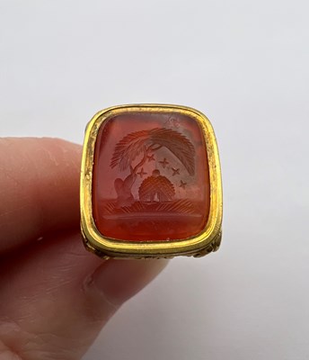 Lot 19 - A collection of antique and later hardstone...