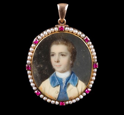 Lot 168 - A late 18th/early 19th century ivory and gem...