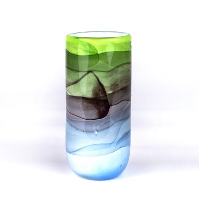 Lot 846 - Pauline Solven (b.1943) Trail vase studio...