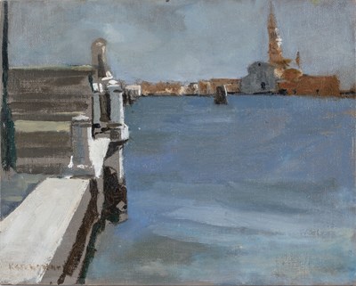 Lot 218 - Ken Howard (1932-2022) View of San Giorgio...