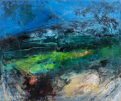 Lot 306 - Neil Canning (b.1960) Cornish Landscape oil on...