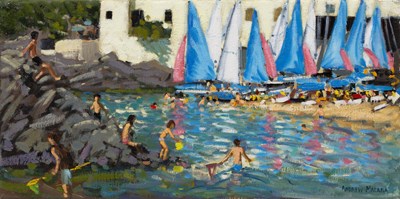 Lot 378 - Andrew Macara (b.1944) Calella de Palafrugell,...