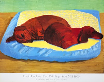 Lot 44 - David Hockney (b.1937) Dog Paintings, 1995 for...