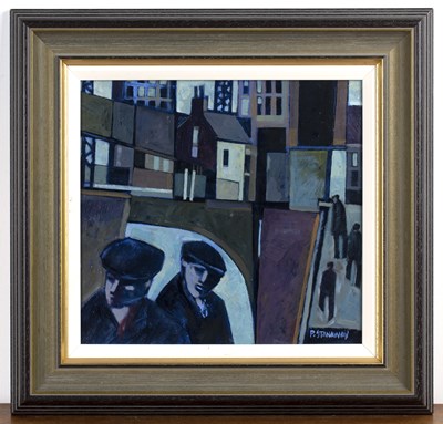 Lot 167 - Peter Stanaway (b.1943) 'Canal Birmingham',...