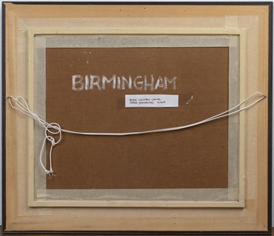 Lot 168 - Peter Stanaway (b.1943) 'Black Country Canal',...
