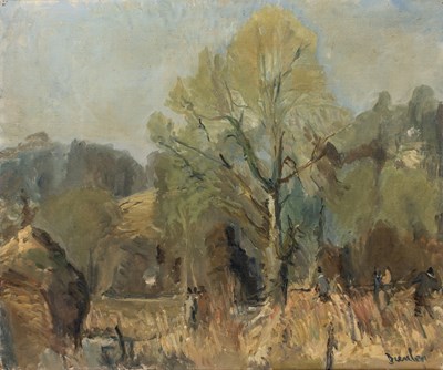 Lot 369 - Ronald Ossory Dunlop (1894-1973) Landscape...