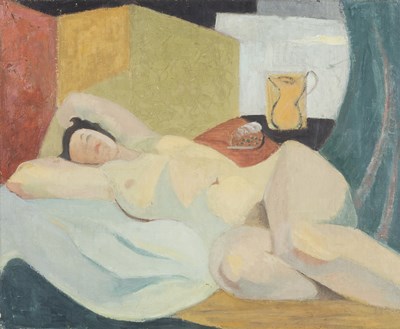 Lot 254 - Elizabeth 'Cissie' Kean (1871-1961) Nude and...