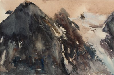 Lot 185 - Sergius Pauser (1896-1970) Grossglockner, 1935...