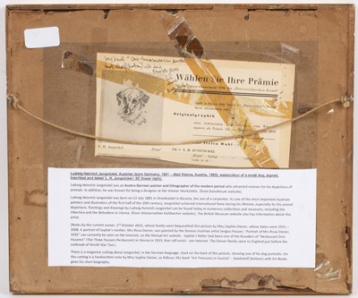 Lot 353 - Ludwig Heinrich Jungnickel (1881-1965)...