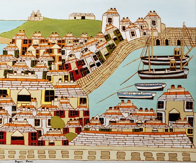 Lot 272 - Bryan Pearce (1929-2006) St Ives from Barnoon,...