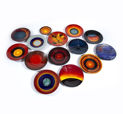 Lot 823 - Alan Clarke for Poole Pottery The Planets,...