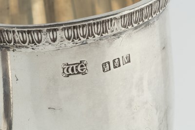 Lot 569 - An Irish silver christening cup, with...