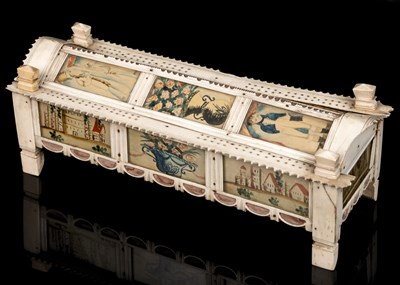 Lot 300 - A Napoleonic prisoner of war games box
