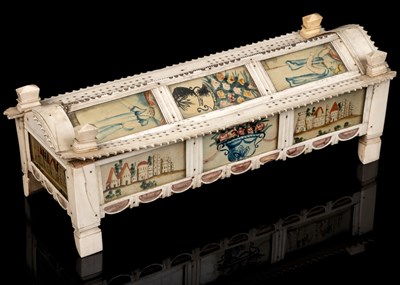 Lot 300 - A Napoleonic prisoner of war games box