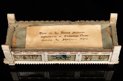 Lot 300 - A Napoleonic prisoner of war games box