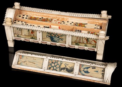 Lot 300 - A Napoleonic prisoner of war games box