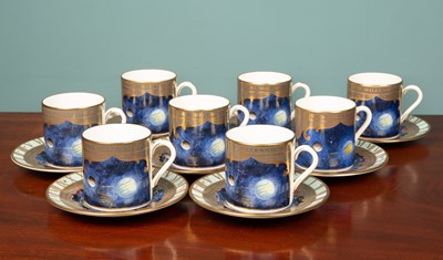 Lot 108 - A set of four boxed Royal Worcester Millenium...