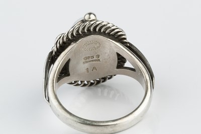 Lot 157 - A 'Moonlight Blossom' dress ring by Georg...