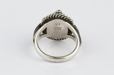 Lot 157 - A 'Moonlight Blossom' dress ring by Georg...