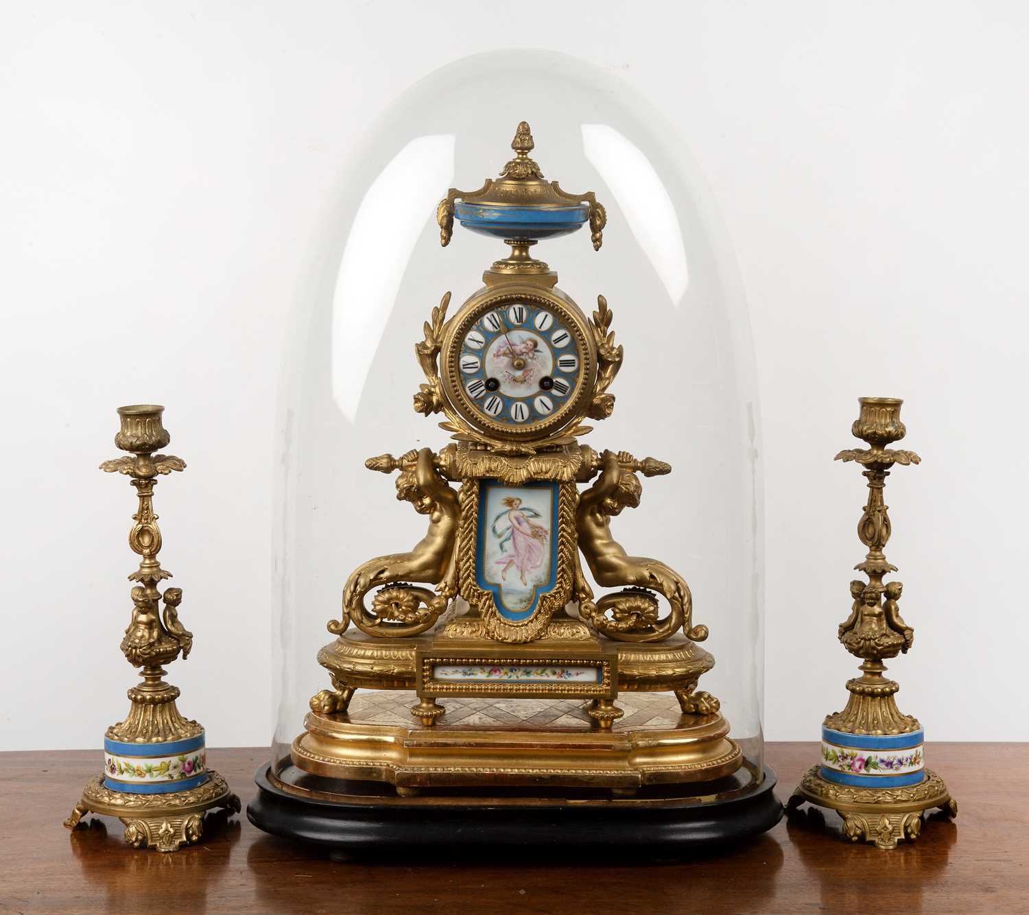 Lot 14 - Phillipe H Mourey (P.H. Mourey) three piece...