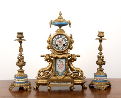 Lot 14 - Phillipe H Mourey (P.H. Mourey) three piece...