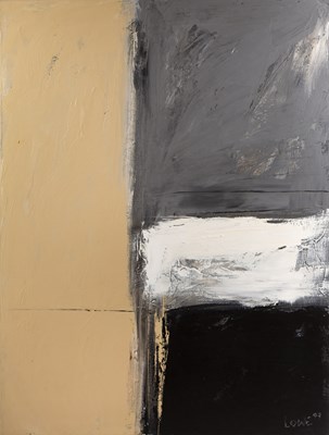 Lot 399 - Ben Lowe (b.1976) Black into Grey, 2003 signed...