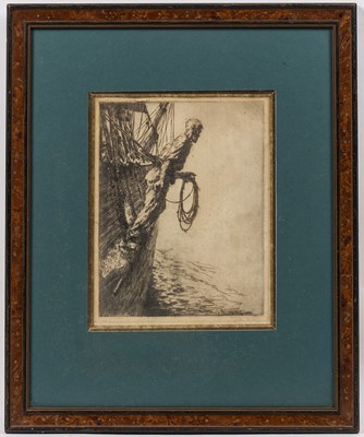 Lot 144 - Arthur Briscoe (1873-1943) The Leadsman trial...