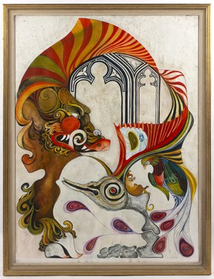 Lot 405 - French School Art Deco style composition,...