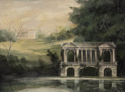 Lot 226 - Felix Kelly (1914-1994) Prior Park, Bath...