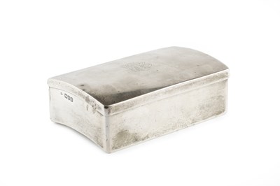 Lot 505 - A late Victorian silver sandwich box, of...