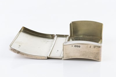Lot 505 - A late Victorian silver sandwich box, of...