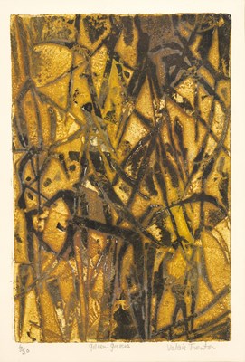 Lot 148 - Valerie Thornton (1931-1991) Golden Grasses...