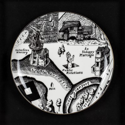 Lot 894 - Grayson Perry (b.1960) Map of Days plate...