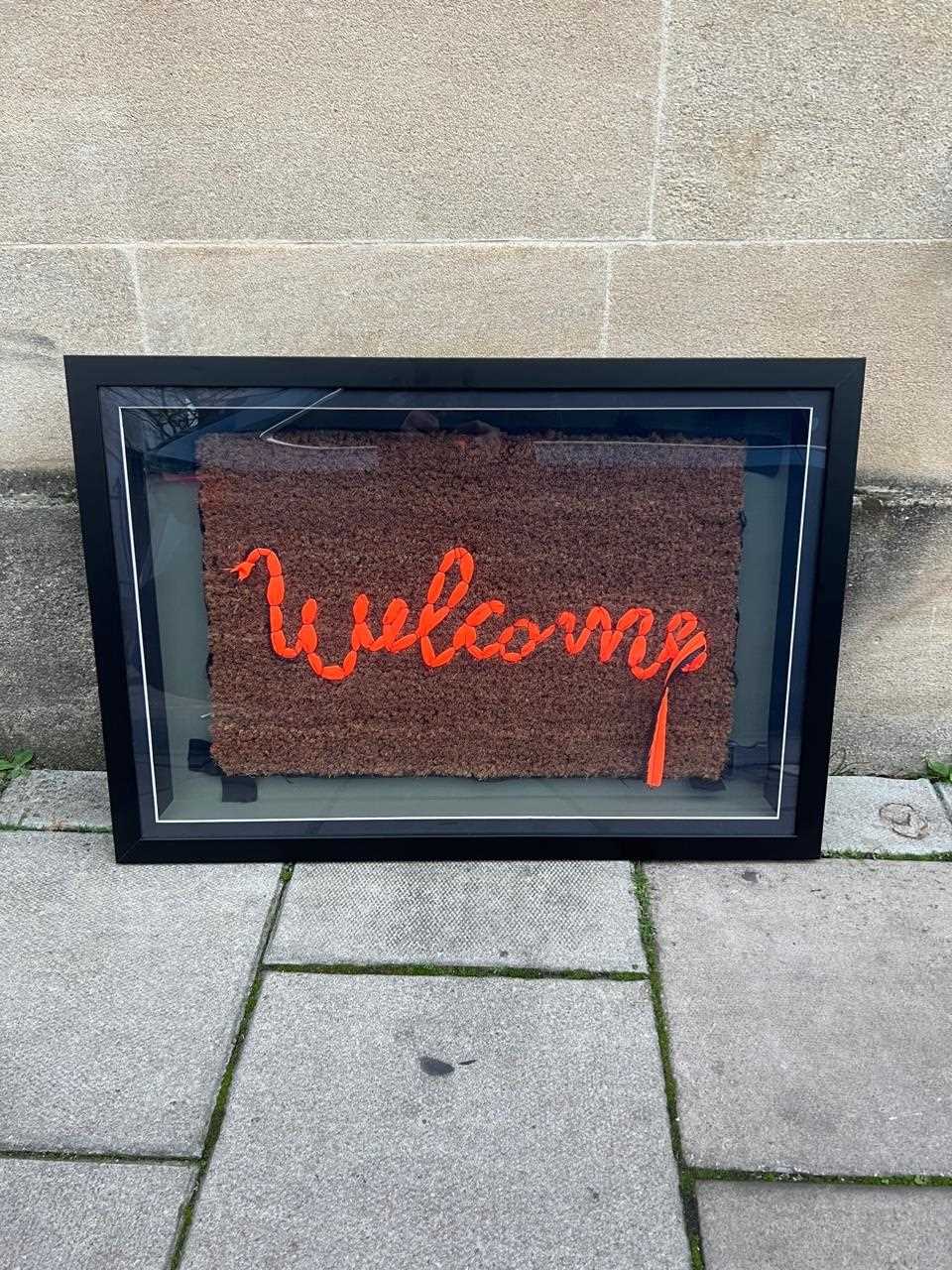 Banksy - Welcome Mat for Sale