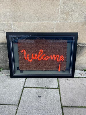 Lot 882 - Banksy (b.1974) Welcome Mat, 2020...