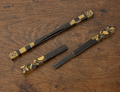 Lot 610 - Tortoiseshell ladies hairpin Japanese, late...