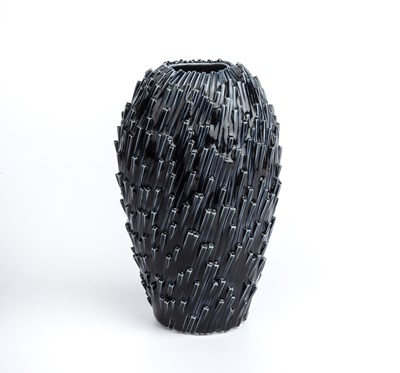 Lot 727 - Jonathan Wade (b.1973) Textured vessel, 2016...