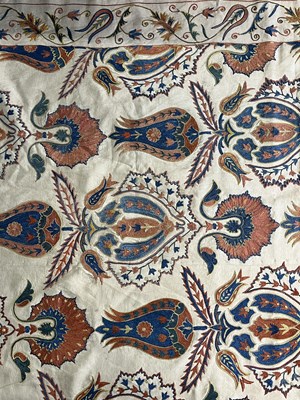 Lot 445 - A silk suzani