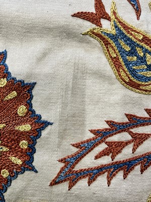 Lot 445 - A silk suzani