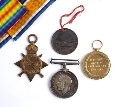 Lot 161 - A group of medals awarded to Captain Robert...