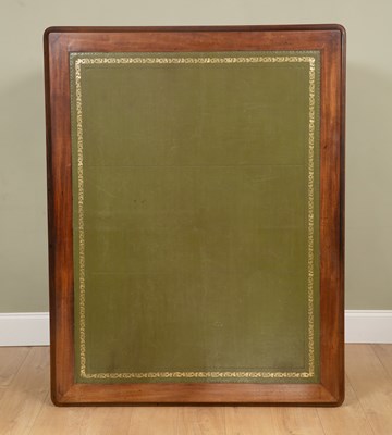 Lot 150 - A William VI mahogany library table with a...