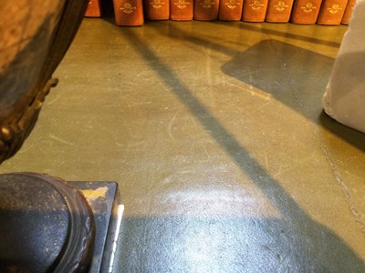 Lot 150 - A William VI mahogany library table with a...