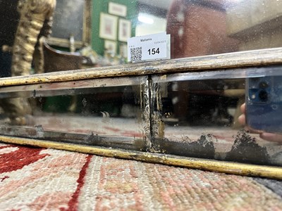 Lot 392 - A large Queen Anne wall mirror