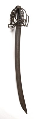Lot 172 - An unusual 18th-century Scottish sword with a...