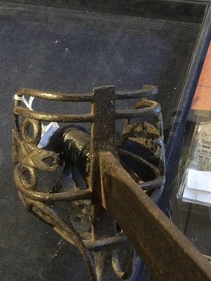 Lot 172 - An unusual 18th-century Scottish sword with a...