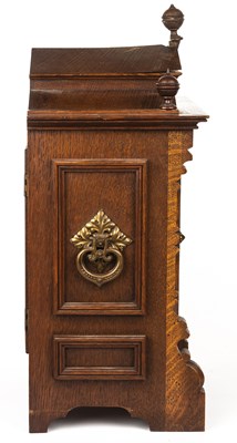 Lot 8 - An early 20th century German mantel clock, the...