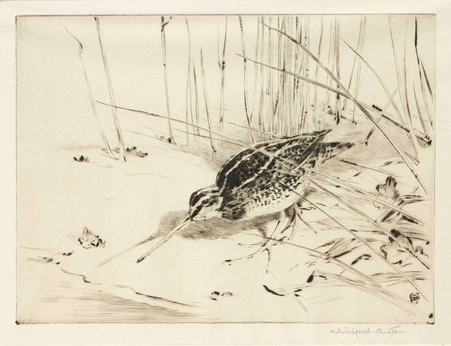 Lot 16 - Winifred Austen (1876-1964) Winter landscape...