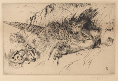 Lot 16 - Winifred Austen (1876-1964) Winter landscape...